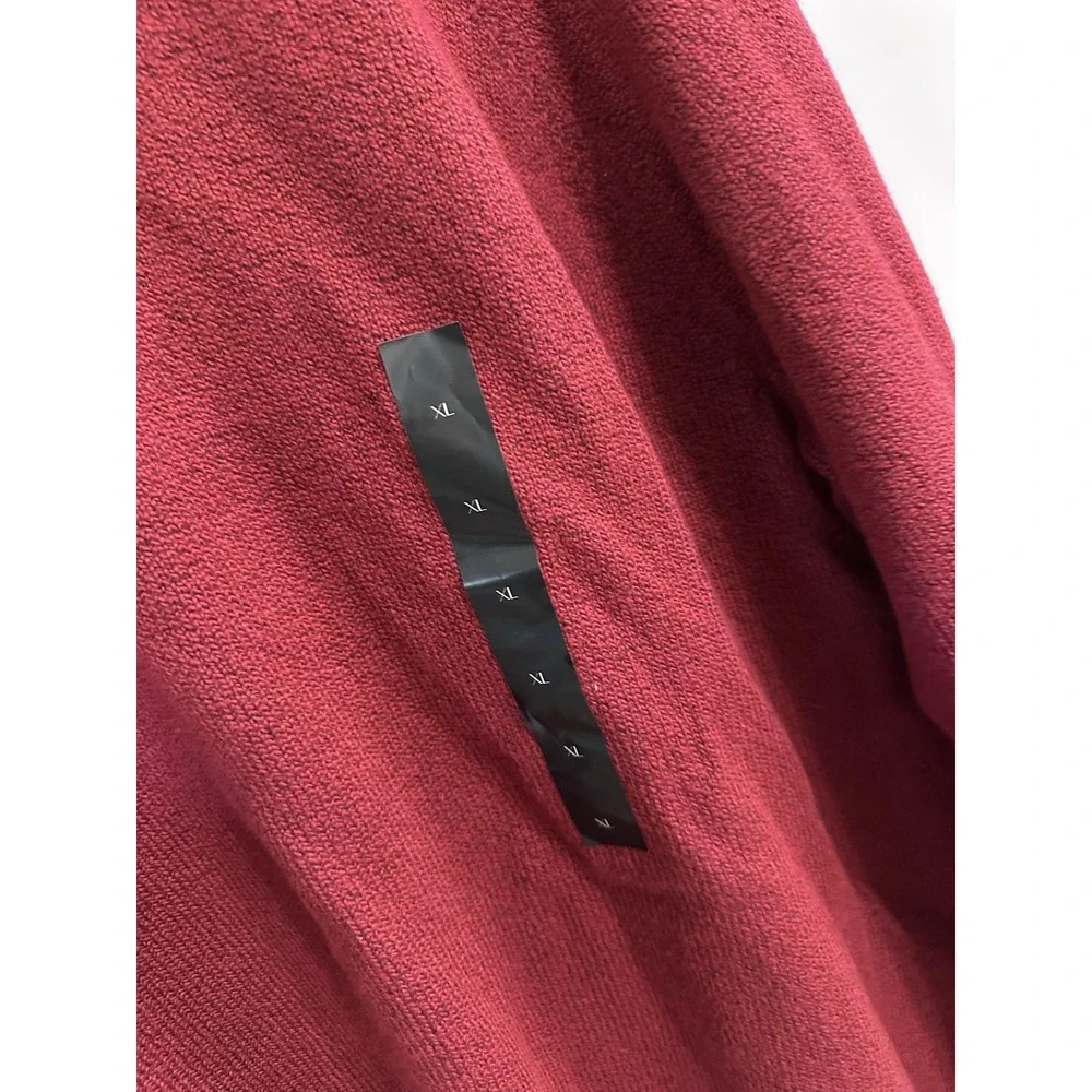 NWT Men's Banana Republic Crewneck Sweater Red Burgundy‎ Size XL